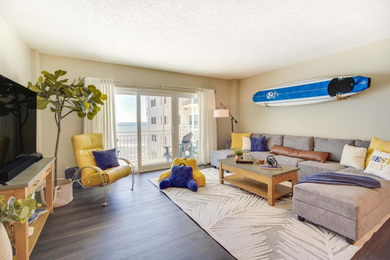 Oceanfront Satellite Beach Condo With Balcony, Views Exterior photo
